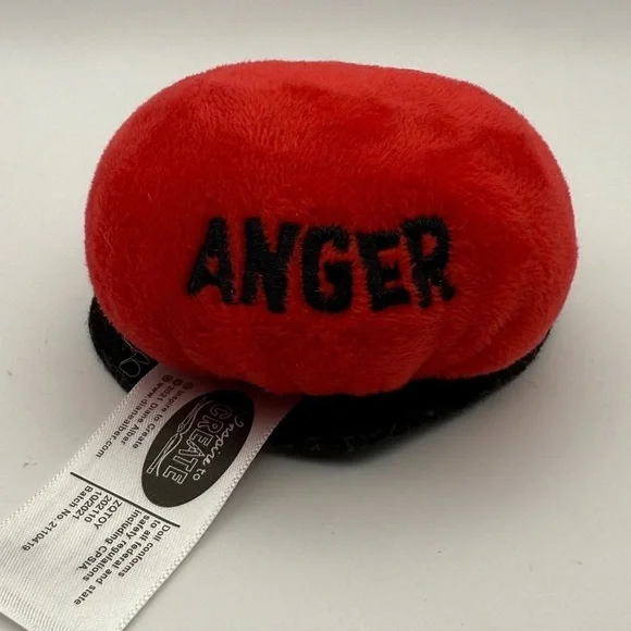 Anger Inside Out Plush 2” Inspire To Create Red Black Feet - Picture 4 of 5